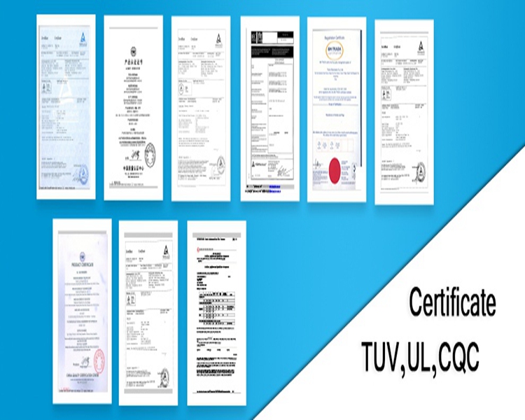 Certificato L&G ul enec cqc 