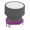 Encoder rotativo con interruttore a pressione